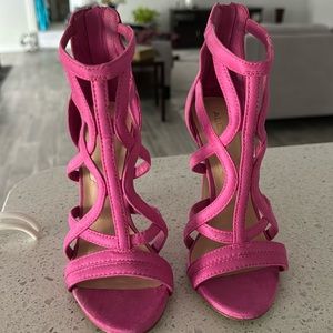 Sexy hot pink heels